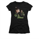 Elvis Presley Shirt Juniors G.I. Uniform Black T-Shirt