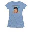 Elvis Presley Shirt Juniors Loving You Soundtrack Carolina Blue T-Shirt