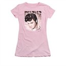 Elvis Presley Shirt Juniors Star Light Pink T-Shirt