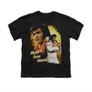 Elvis Presley Shirt Kids Aloha Sing It Black T-Shirt