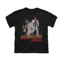 Elvis Presley Shirt Kids Burning Love Black T-Shirt