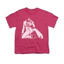 Elvis Presley Shirt Kids Please Love Me Hot Pink T-Shirt