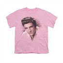 Elvis Presley Shirt Kids The Stare Pink T-Shirt