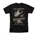 Elvis Presley Shirt Live In Buffalo Black T-Shirt