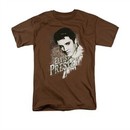 Elvis Presley Shirt Rugged Brown T-Shirt