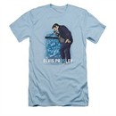 Elvis Presley Shirt Slim Fit 35th Anniversary Light Blue T-Shirt
