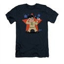 Elvis Presley Shirt Slim Fit Lil GI Navy T-Shirt