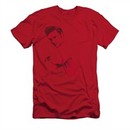 Elvis Presley Shirt Slim Fit On The Range Red T-Shirt