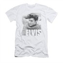 Elvis Presley Shirt Slim Fit Relaxing Sweater White T-Shirt