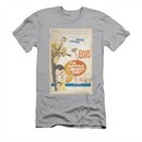 Elvis Presley Shirt Slim Fit World Fair Poster Silver T-Shirt