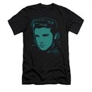 Elvis Presley Shirt Slim Fit Young Dots Black T-Shirt