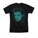 Elvis Presley Shirt Young Dots Black T-Shirt
