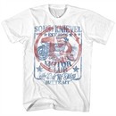 Evel Knievel Shirt 75 Jumps White T-Shirt