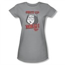 Family Guy Shirt Juniors Meg Silver T-Shirt