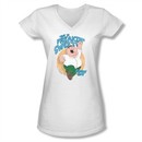 Family Guy Shirt Juniors V Neck Freakin Sweet White T-Shirt