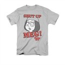 Family Guy Shirt Meg Silver T-Shirt