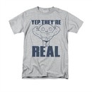 Family Guy Shirt They're Real Silver T-Shirt