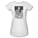 Ferris Bueller's Day Off Shirt Juniors Sloane White Tee T-Shirt