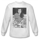 Ferris Bueller's Day Off Shirt Sloane Long Sleeve White Tee T-Shirt