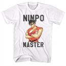 Final Fight Video Game Shirt Ninja Skills White T-Shirt