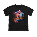 Flash Shirt Kids Fastest Man Black T-Shirt