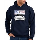 Ford Mustang Hoodie USA 1964 Country Navy Hoody