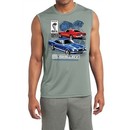 Ford Mustang Mens Shirt GT 500 Sleeveless Moisture Wicking Tee T-Shirt
