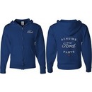 Ford New Genuine Ford Parts (Front & Back) Full Zip Hoodie