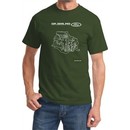 Ford Tee Engine Parts T-shirt