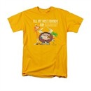 Foster's Home For Imaginary Friends Shirt Imaginary Adult Gold Tee T-Shirt