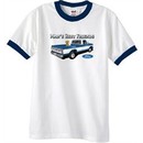 Ford Trucks T-Shirt Mans Best Friend Ringer Tee White/Navy