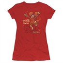 Fraggle Rock Juniors Shirt Dance Red T-Shirt