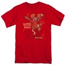 Fraggle Rock Shirt Dance Red T-Shirt