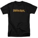 Fraggle Rock Shirt Logo Black T-Shirt