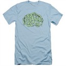 Fraggle Rock Slim Fit Shirt Vace Logo Light Blue T-Shirt
