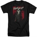 Friday the 13th Shirt Death Curse Tall Black T-Shirt