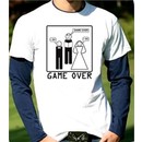 Game Over Marriage Ceremony Long Sleeve Shirt-in-Shirt