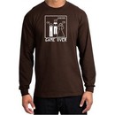 Game Over Marriage Ceremony Long Sleeve Brown Shirt