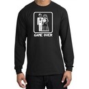 Game Over Long Sleeve Shirt Funny Marriage Black Shirt
