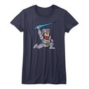 Ghost'N Goblins Shirt Juniors Arthur Navy Blue T-Shirt