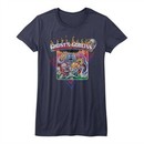 Ghost'N Goblins Shirt Juniors Logo Navy Blue T-Shirt