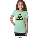 Girls Fallout Shirt Radioactive Triangle Tee T-Shirt