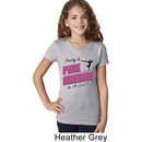 Girls Gymnastics Shirt Pretty in Pink V-Neck Tee T-Shirt