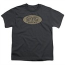 GMC Kids Shirt Vintage Oval Logo Charcoal T-Shirt