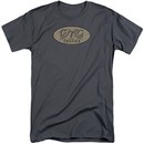 GMC Shirt Vintage Oval Logo Charcoal Tall T-Shirt