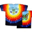 Grateful Dead T-shirt Tie Dye Butterfly Bears Adult Tee Shirt