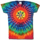 Grateful Dead Juniors T-shirt Tie Dye Circle Bears Tee Shirt
