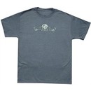 Grateful Dead T-shirt Ornate Pattern Charcoal Tee Shirt