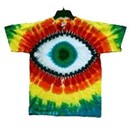 Green Eye Cyclops Tie-Dye T-Shirt