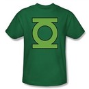Green Lantern Kids T-shirt Gl Emblem Youth Kelly Green Tee